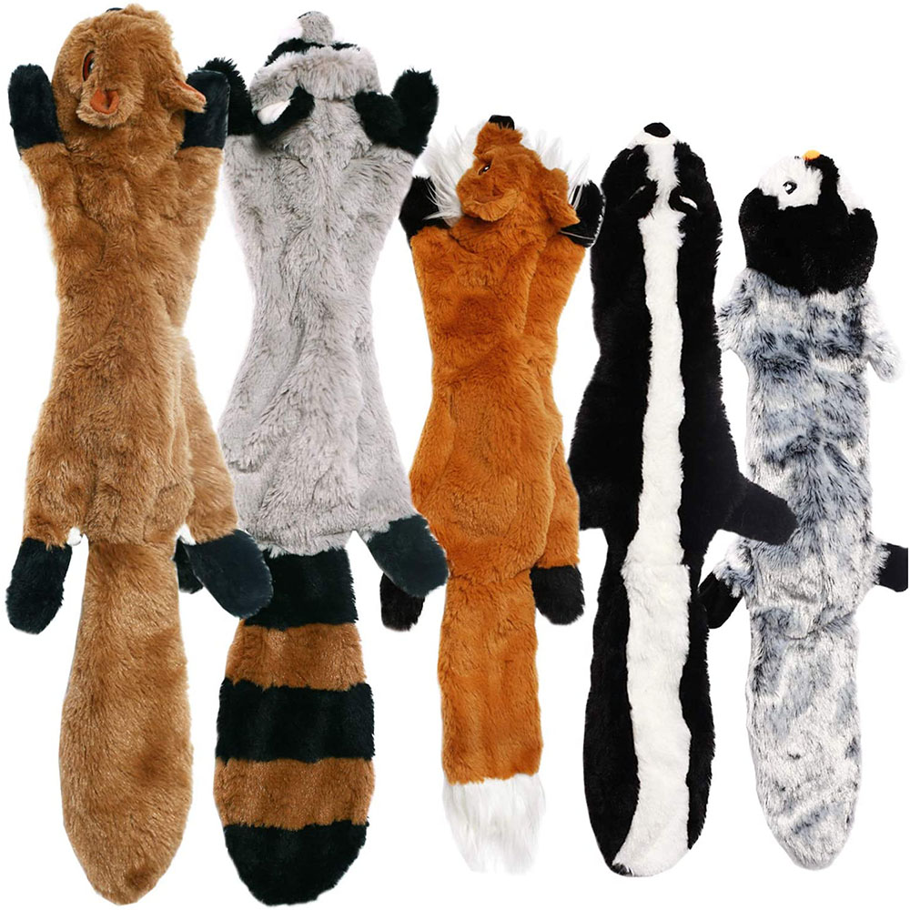 Indestructible Dog Chew Toy - Engraçado animal simulado sem recheio brinquedo