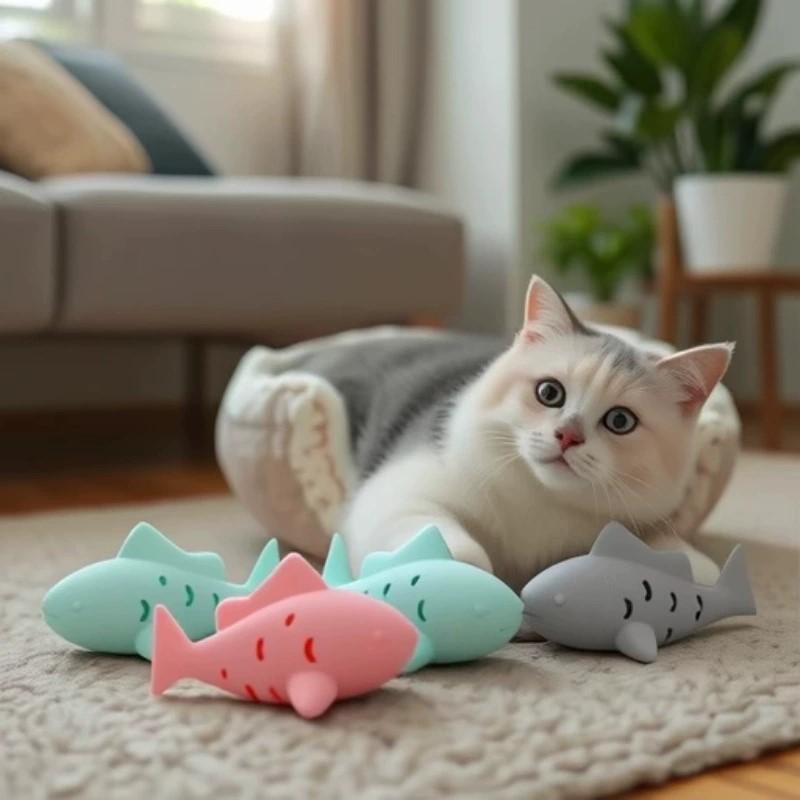 Rubber Treat Dispensing Dog Toy - Brinquedo Interativo para Gatos e Cães,