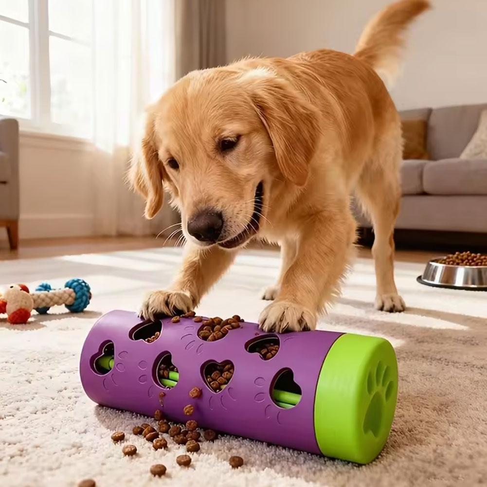 Dog Puzzle Feeder Toy - Dispensador interativo destacável de petiscos para