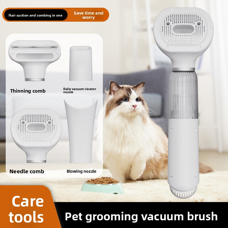 Pet Grooming - Aspirador de Pelo para Animais de