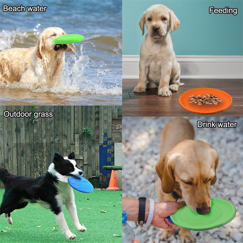 Brinquedos de Disco Voador de  - Flying Disc Dog Training Toy avaliação e preço