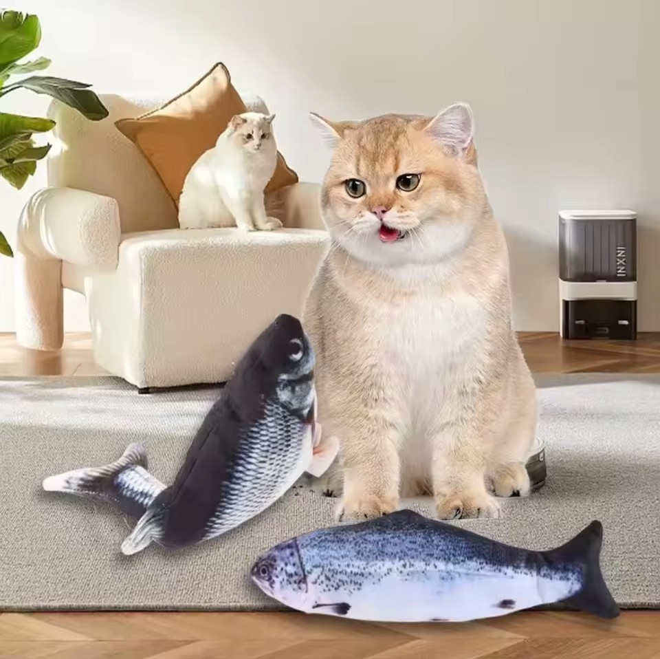Brinquedo Interativo para Gato - Electric Floppy Fish Dog Toy avaliação e preço