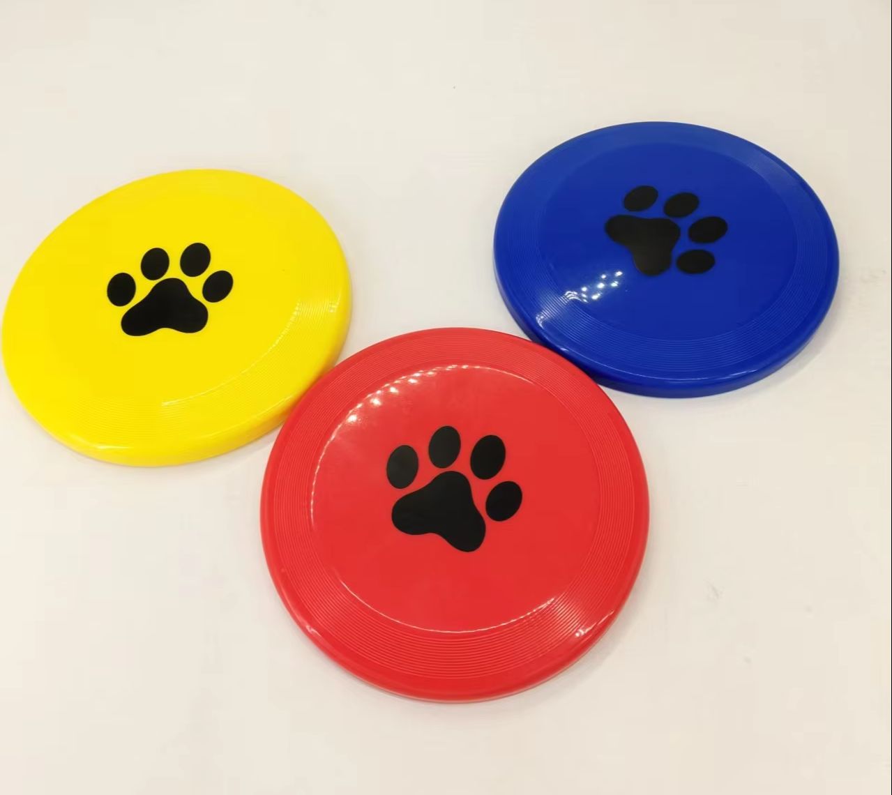 Frisbee de Plástico Rígido par - Flying Disc Dog Training Toy avaliação e preço