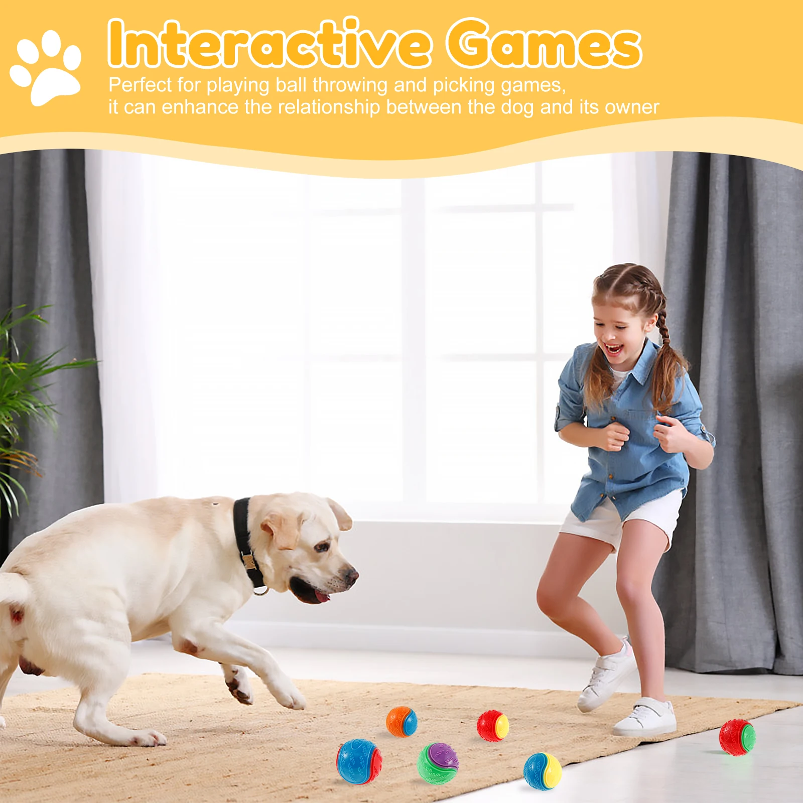 6/12 pçs cão bolas estridente  - Indestructible Dog Chew Toy avaliação e preço