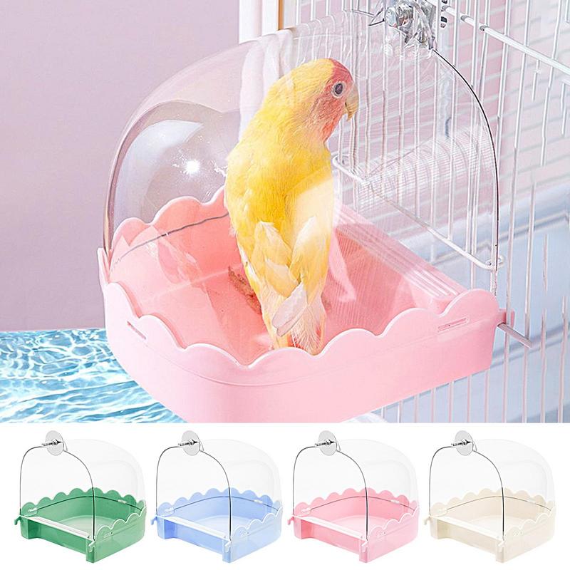 Cockatiel banho de pássaros ti - Pet Feeders avaliação e preço