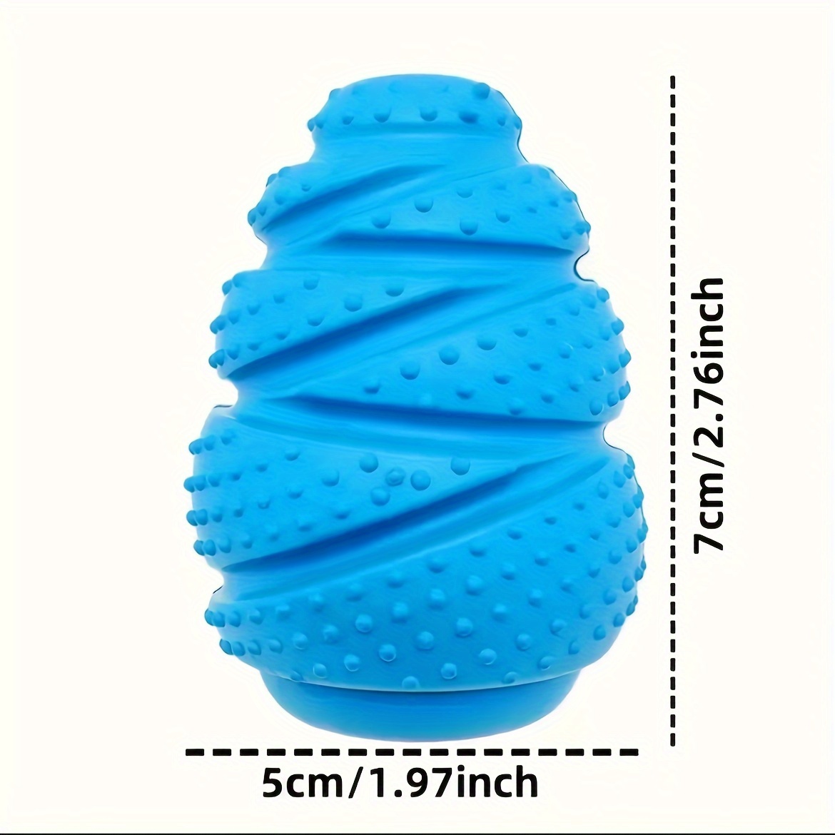 Brinquedo de mastigar de cacho - Rubber Treat Dispensing Dog Toy avaliação e preço