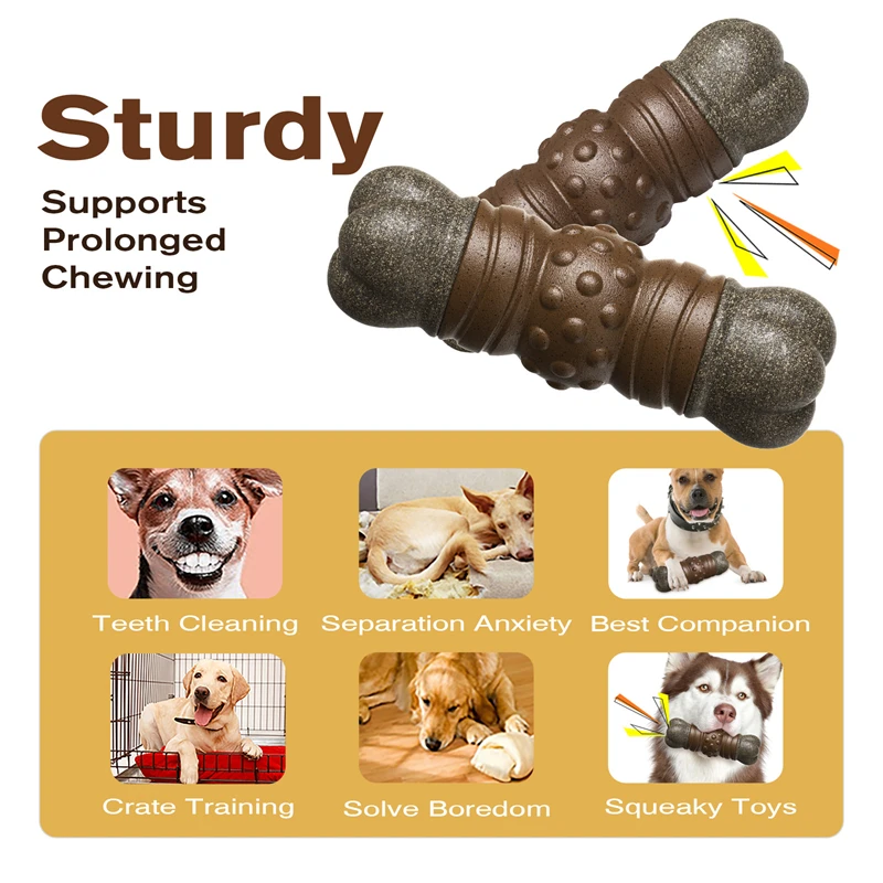 Grande cão mastigar brinquedos - Indestructible Dog Chew Toy avaliação e preço