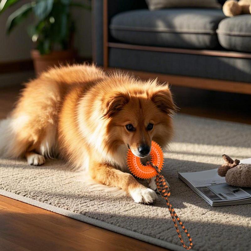 Brinquedos estridentes para cã - Dog Rope Toy Aggressive Chewers avaliação e preço