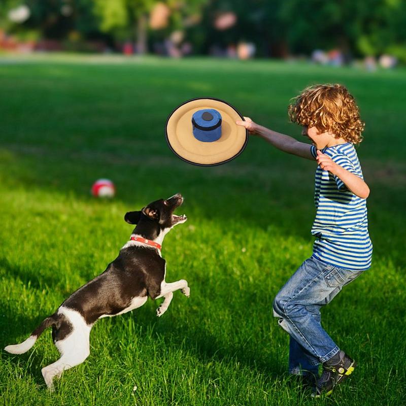 Cão voando disco macio indestr - Flying Disc Dog Training Toy avaliação e preço
