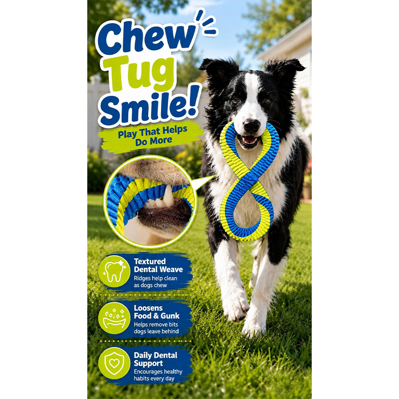 Brinquedo de corda para limpez - Dog Rope Toy Aggressive Chewers avaliação e preço