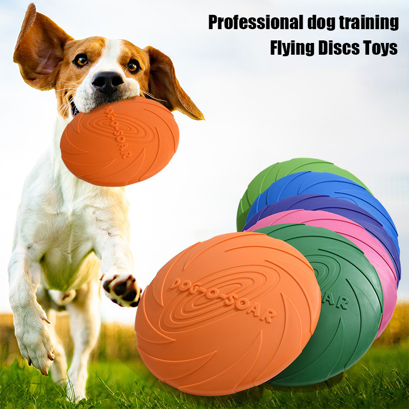 Brinquedo de Disco Voador para - Flying Disc Dog Training Toy avaliação e preço