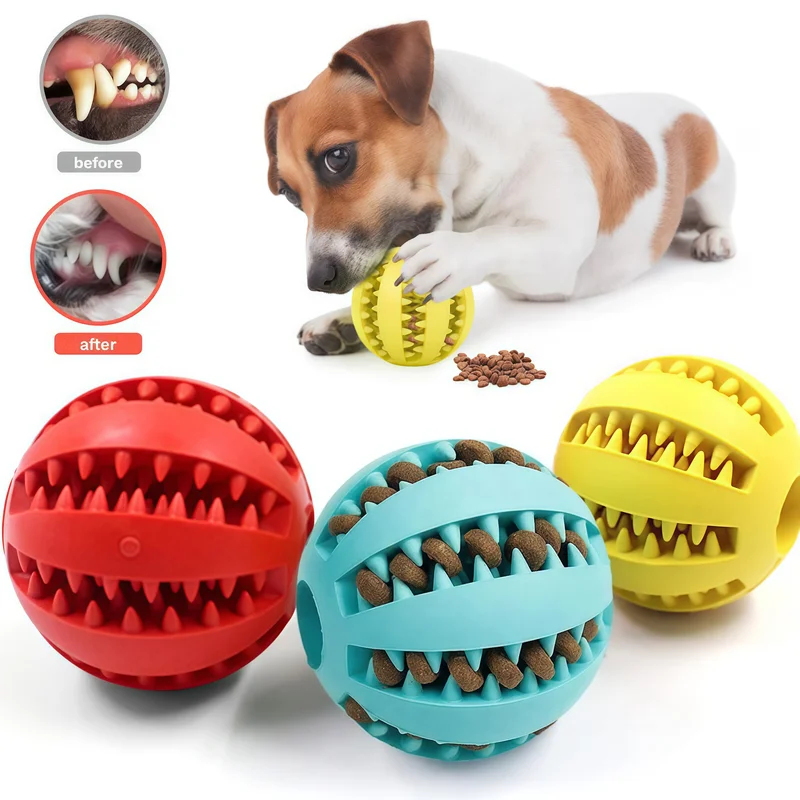 1/2 peças Bola de Brinquedo pa - Indestructible Dog Chew Toy avaliação e preço