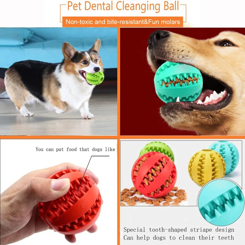 1/2 peças Bola de Brinquedo pa - Indestructible Dog Chew Toy avaliação e preço